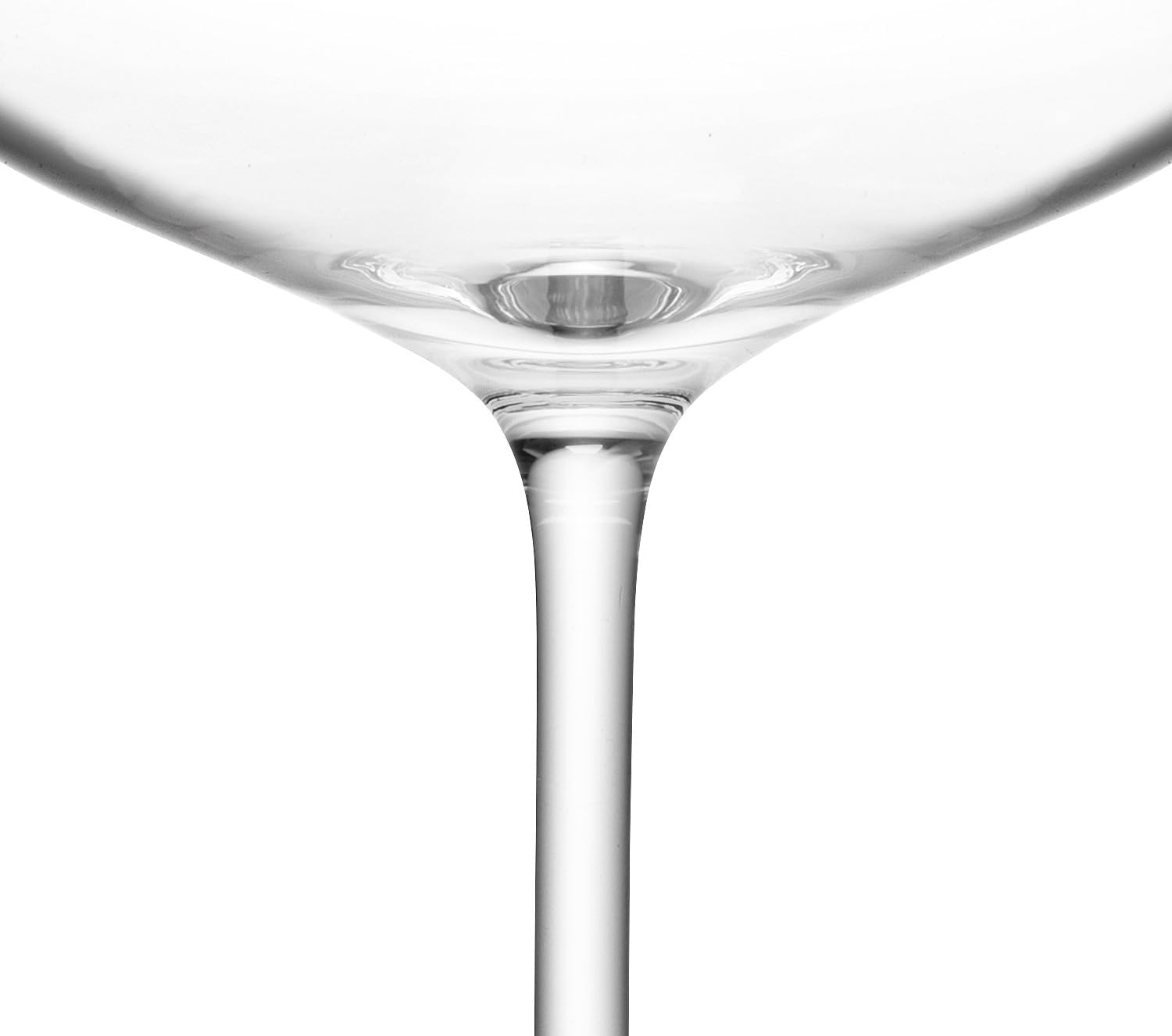 LSA International Platillo de vino y champán de 7.3 fl oz transparente x 4