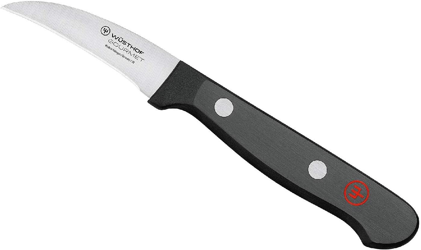 Wusthof 1025046706 – Cuchillo pelador gourmet, 2.25 pulgadas, color negro
