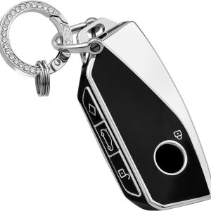 OFFCURVE Funda para llavero con llavero para BMW, compatible con BMW I7 M Sport 2023 X7 i7 xi X1 IX M5 7 Series 735Li 740 4 botones Smart Key Fob OFFCURVE Funda para llavero con llavero para BMW, compatible con BMW I7 M Sport 2023 X7 i7 xi X1 IX M5 7 Series 735Li 740 4 botones Smart Key Fob