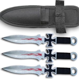 Juego de engranajes de hoja fija de acero inoxidable – 6.8 pulgadas -3PCS herramientas edc Juego de engranajes de hoja fija de acero inoxidable – 6.8 pulgadas -3PCS herramientas edc