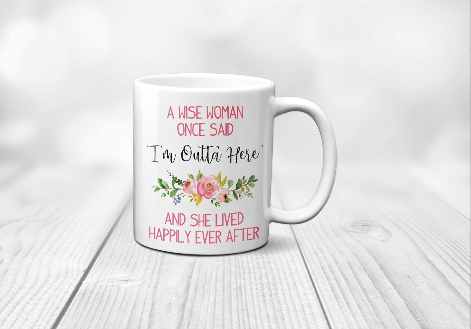 CANARY ROAD Retirement Mug  Divorce Gift Women  Retirement Gift for Women  Retirement Party Decor  Coworker Retirement  Retiree Gift  Boss Retirement