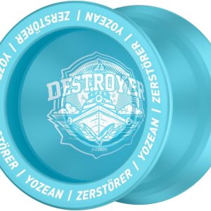 Yozean – Yoyo, yoyo profesional sin respuesta con cuerda, eje de acero Yo Yo y cuerpo de aluminio de aleación 6061, competencia 1A, 3A, 5A Yozean – Yoyo, yoyo profesional sin respuesta con cuerda, eje de acero Yo Yo y cuerpo de aluminio de aleación 6061, competencia 1A, 3A, 5A