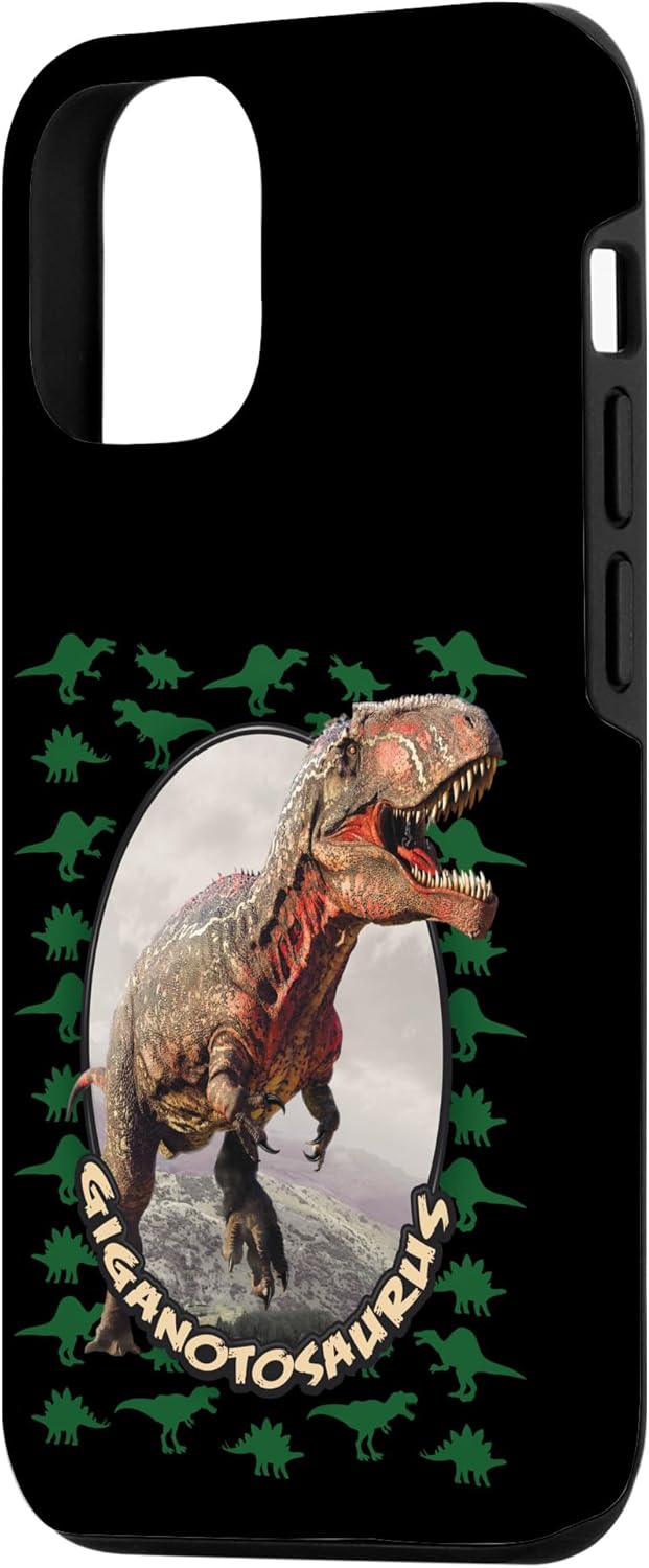 iPhone 1212 Pro Giganotosaurus Shirt Gift for Kids Dark Green Adult Dinosaur Case
