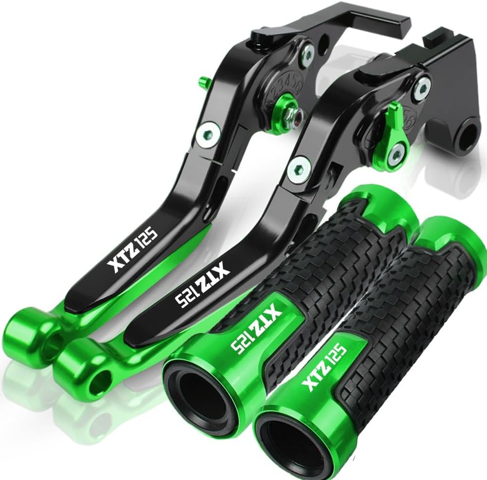 Empuñaduras de mano de motocicleta para Ya&maha XTZ125 XTZ 125 XTZ-125 2003 2004 2005 2006 2007 2008 2009 2010 11-2016 Manillar de embrague de freno