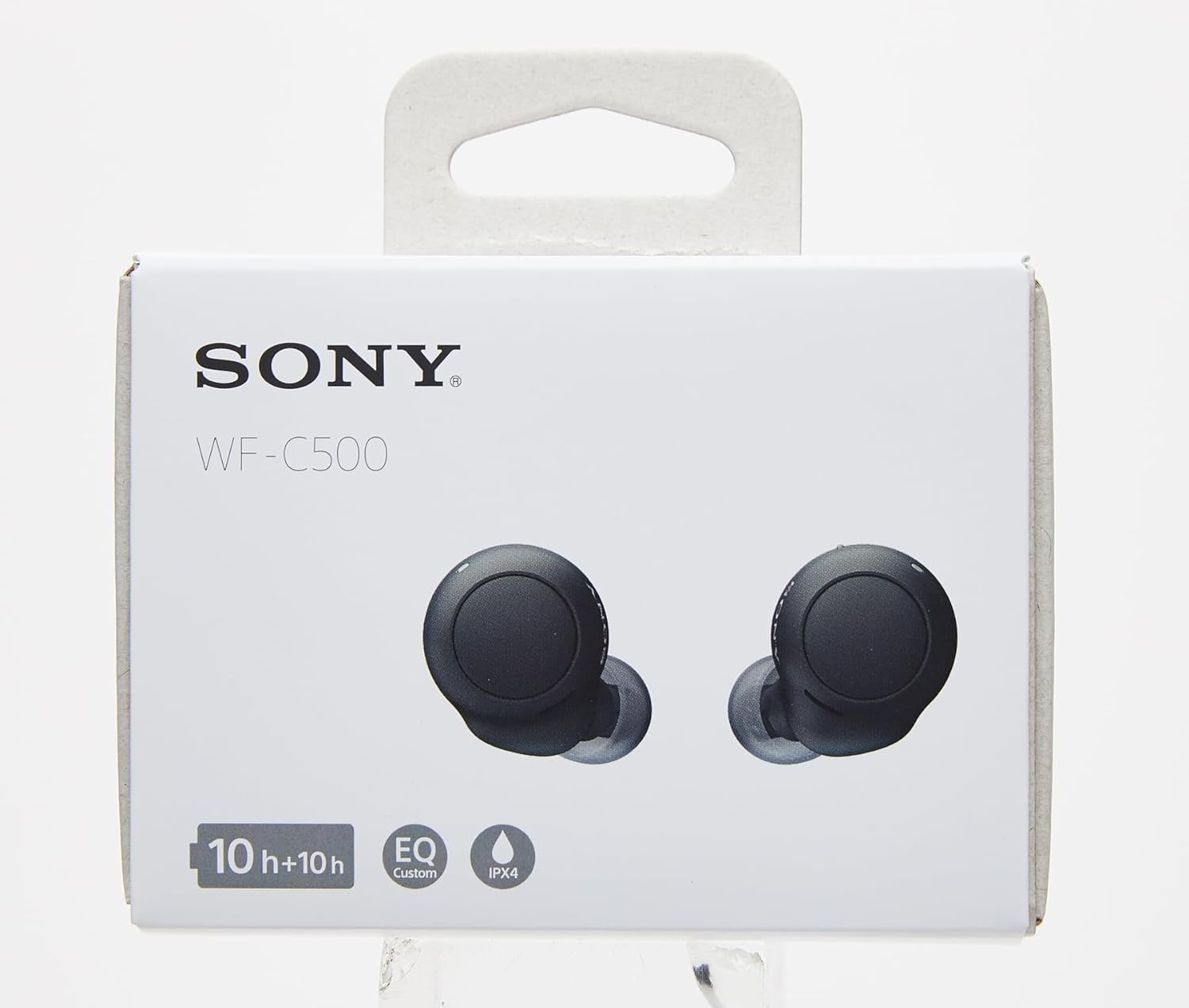 Sony Auriculares inalámbricos verdaderos, batería de hasta 20 horas, estuche de carga, compatible con asistente de voz, micrófono integrado para
