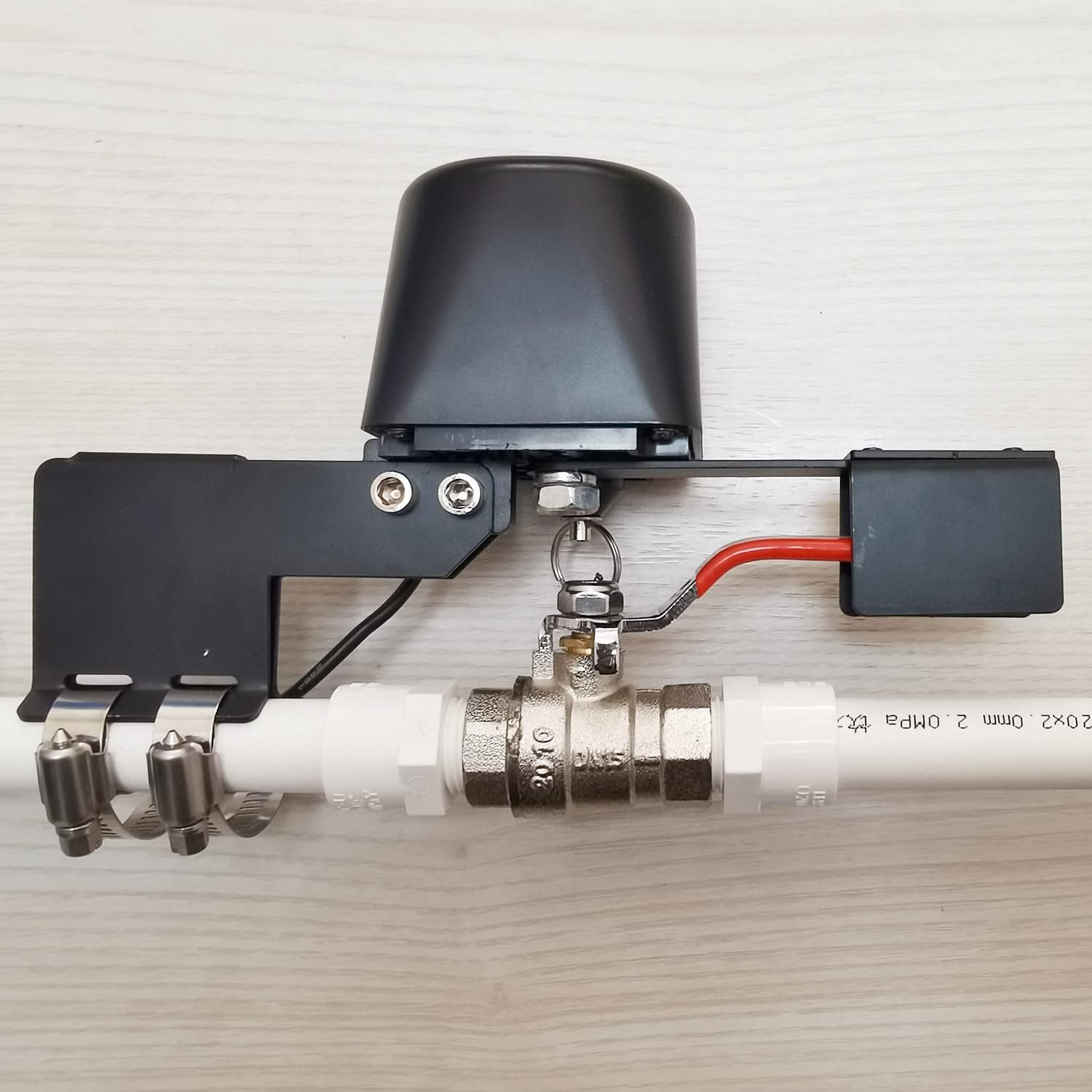 Controlador de válvula WiFi con Bluetooth Smart Water Gas Valve Control remoto automático Control de voz Smart Life y Tuya para Alexa Google