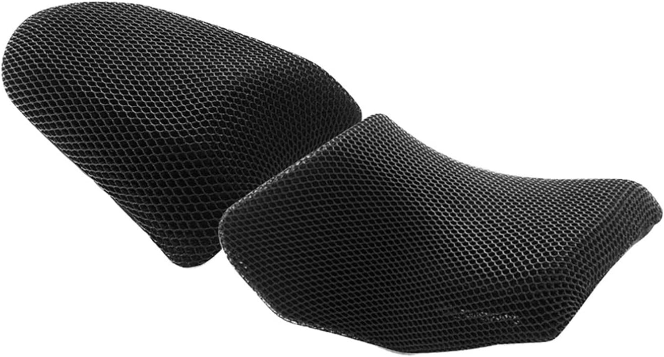 Cojín de asiento de motocicleta para Kawasaki Z900 Z400 ABS 2017 – Asiento trasero Cowl cojín cubierta red 3D malla impermeable protector