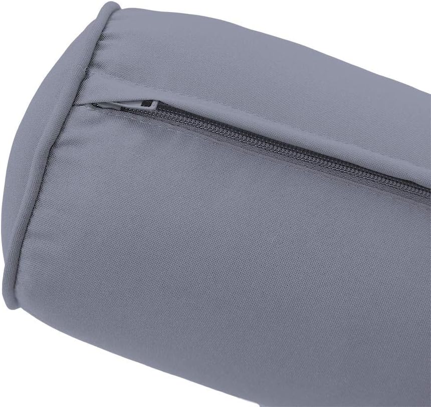 DBM IMPORTS *Solo funda*-Estilo 5 Fundas de almohada para colchón de sofá cama al aire libre con ribete de tubería tamaño individual-AD001