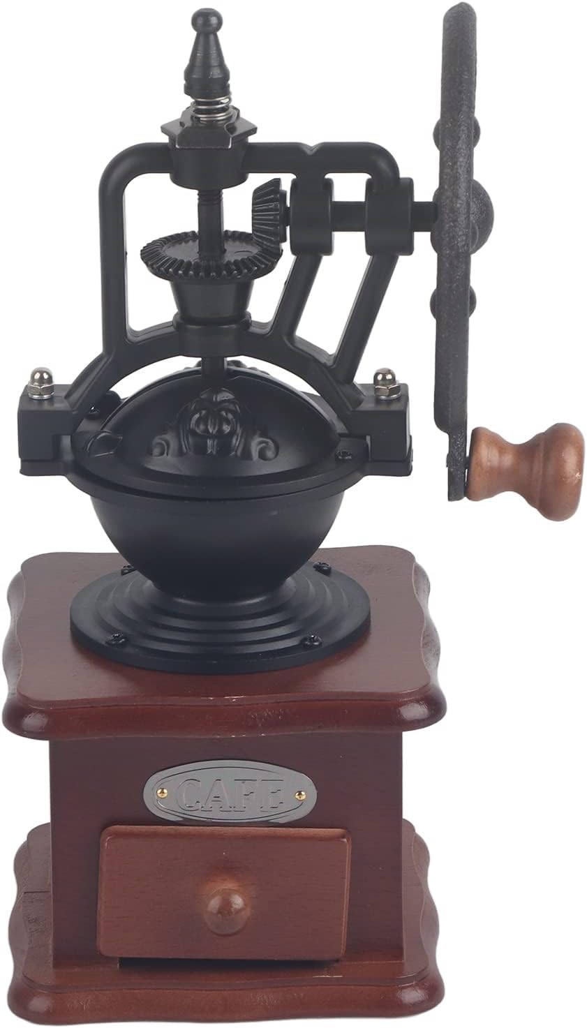 Molinillo de café manual, molinillo de café de manivela de estilo vintage, molinillo de café portátil para oficina en casa