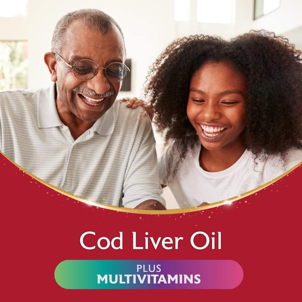 Seven Seas Aceite de hígado de bacalao y vitaminas múltiples 90 cápsulas
