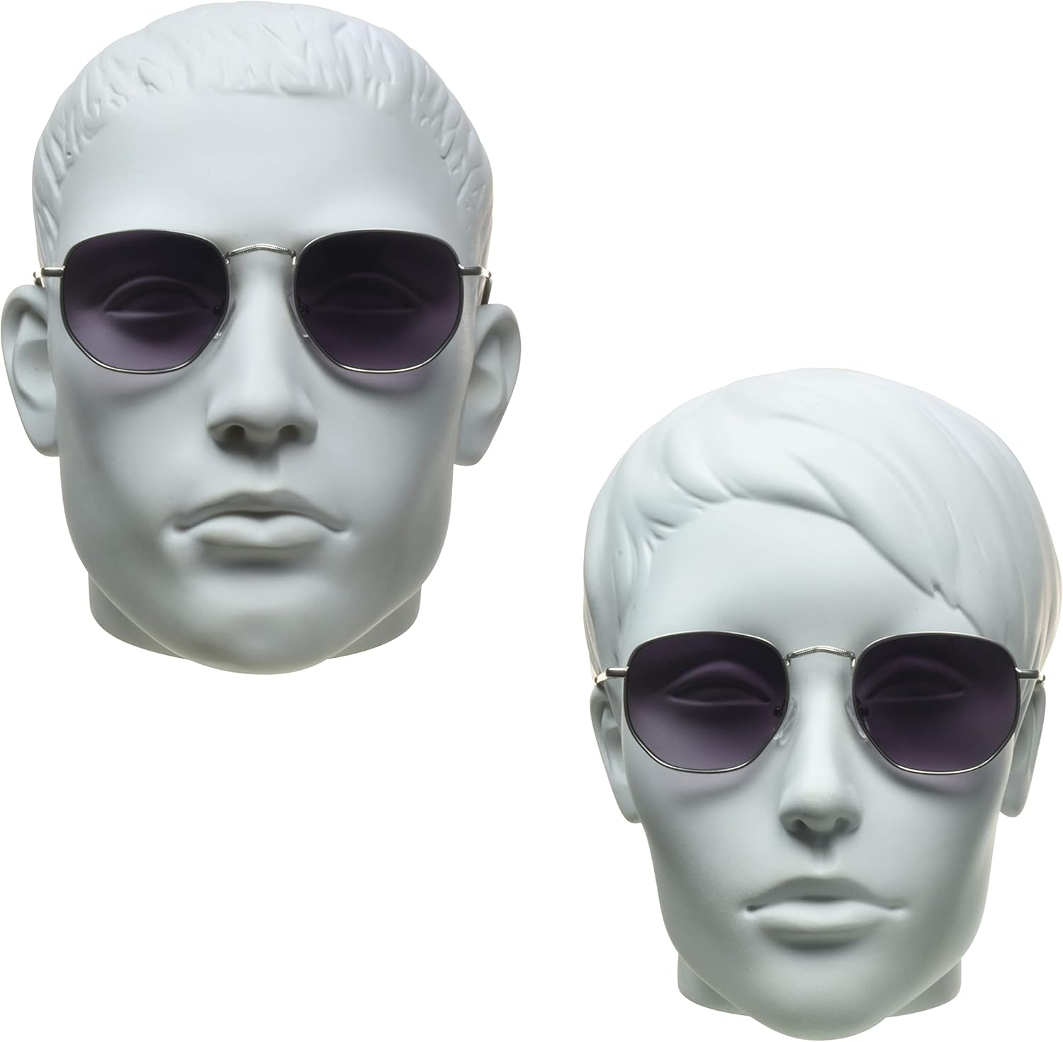 proSPORT Gafas de sol de lectura tintadas con lente completa degradada, lentes solares, patillas con bisagras, hombres y mujeres, no BIFOCAL