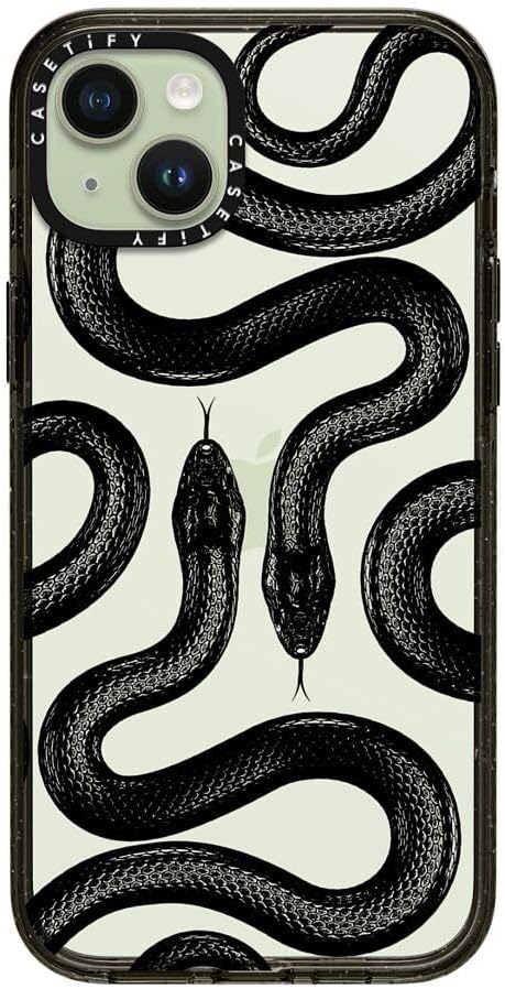CASETiFY Impact – Funda para iPhone 15 Plus 4 veces probada contra caídas de grado militar, protección contra caídas de 8.2 pies – Estampado de