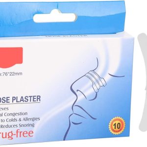 10 tiras nasales, parche de nariz para dormir antironquidos, portátil, unisex, para mejorar el sueño 10 tiras nasales, parche de nariz para dormir antironquidos, portátil, unisex, para mejorar el sueño