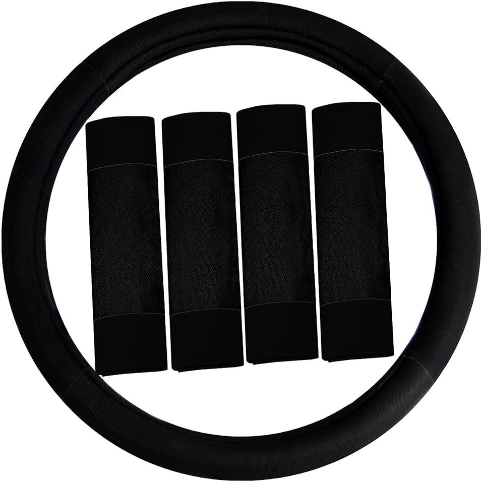 Cubierta para volante FH GROUP, Negro