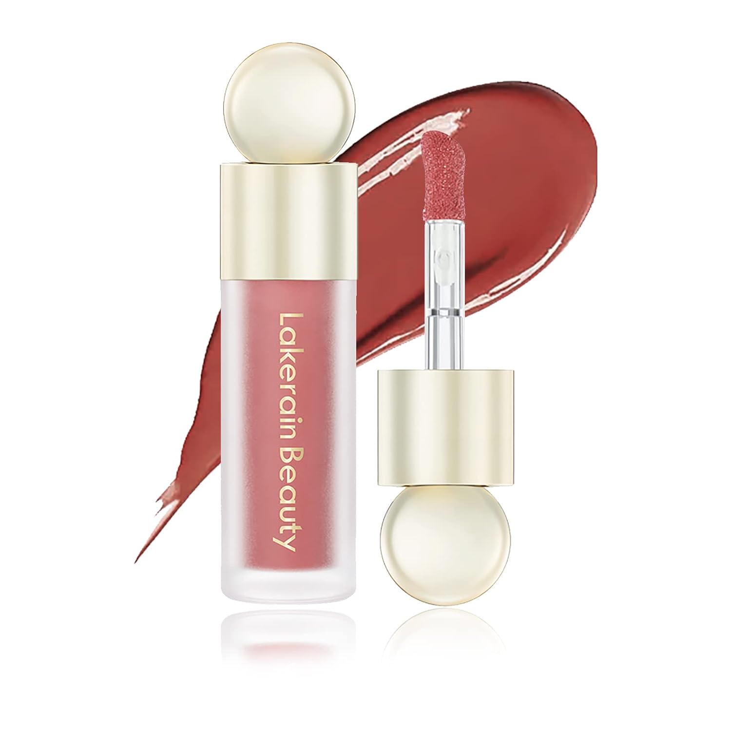 Maquillaje líquido en crema, textura de terciopelo suave mate, rubor líquido para mejillas, ligero, duradero, impermeable, acabado húmedo, tinte de