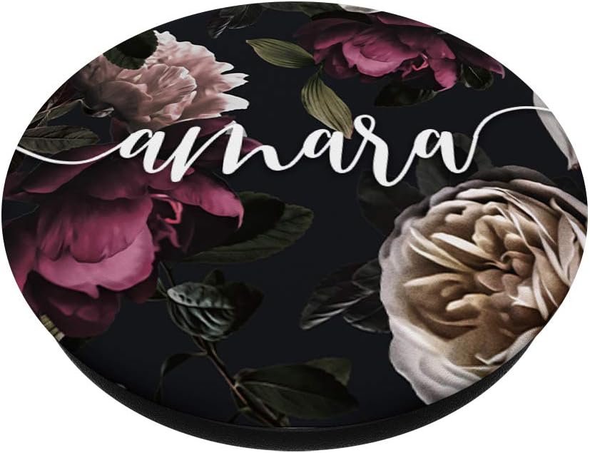 Amara PopSockets – Agarre y soporte para teléfonos y tabletas, Negro