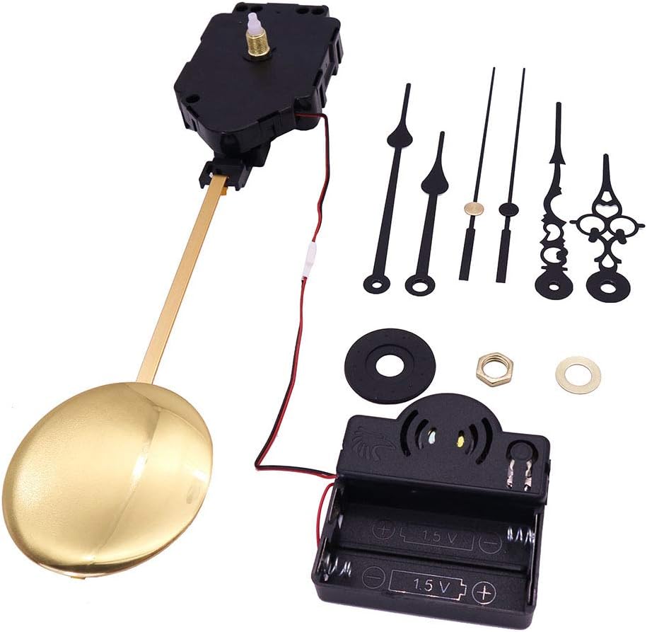 Reloj de péndulo Timbre Westminster Caja de música Movimiento DIY Kit Fácil de Instalar 4.331×2.205×0.787 in