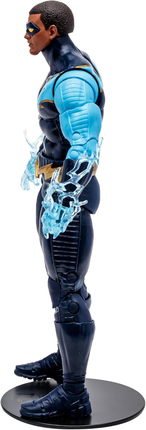 DC Multiverse Final Crisis Figura de acción exclusiva de 7 pulgadas – Black Lightning Gold Label