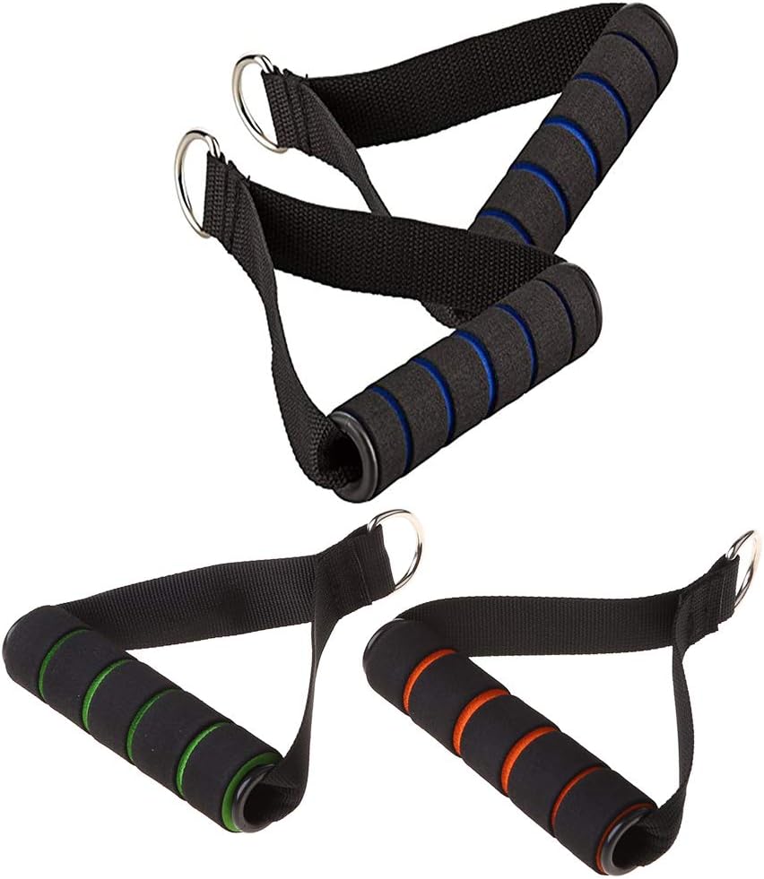 1 par de asas de ejercicio resistentes de repuesto para cables, accesorios de máquina, equipo de fitness, decoración de conejo, guirnalda, corona,