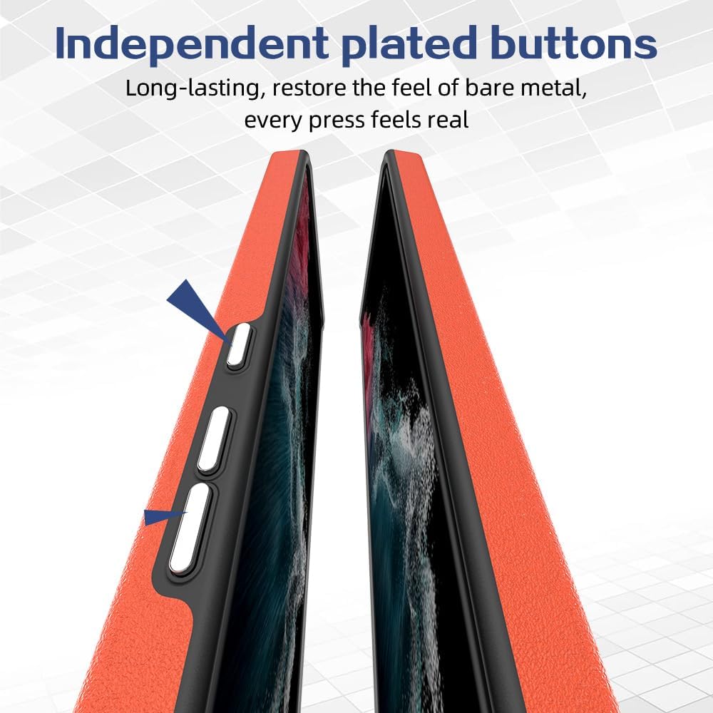 Callyue Funda para Samsung Galaxy S22 Ultra, probada en caídas de 14 pies, protección a prueba de golpes, funda de doble capa para Samsung Galaxy