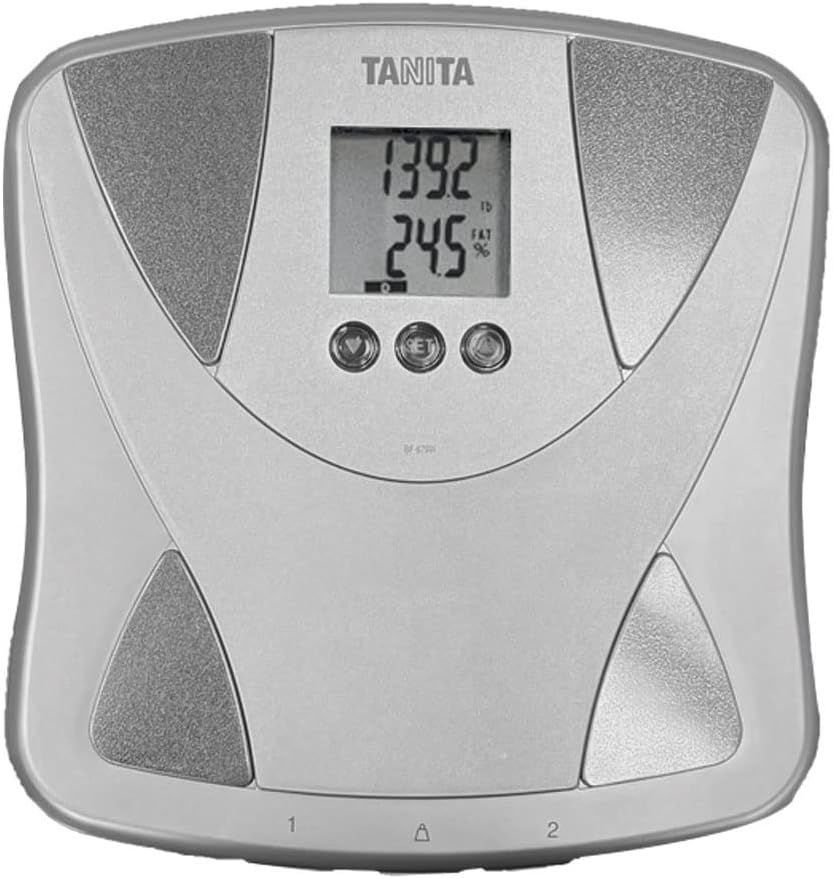 Tanita BF679W báscula con control de grasa corporal y cantidad de agua en cuerpo
