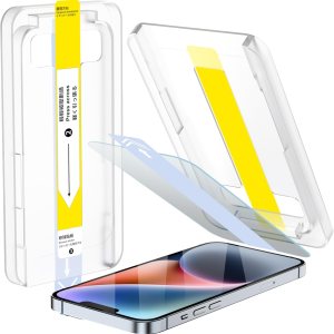 Protector de pantalla para iPhone13 de 6.1 pulgadas, instalación de eliminación de polvo automático, protector de pantalla de privacidad, protector Protector de pantalla para iPhone13 de 6.1 pulgadas, instalación de eliminación de polvo automático, protector de pantalla de privacidad, protector