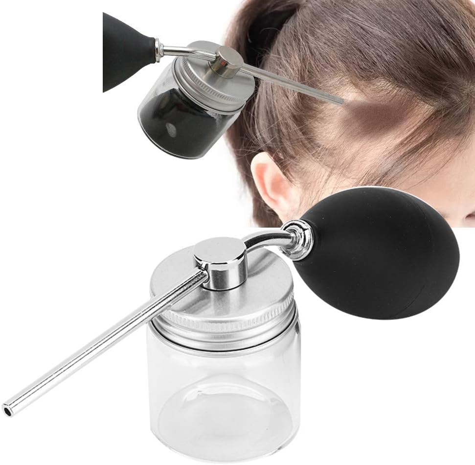 Aplicador de fibra capilar, aplicador de fibra capilar, botella de spray de polvo para fibras capilares, aplicador de spray para engrosamiento del