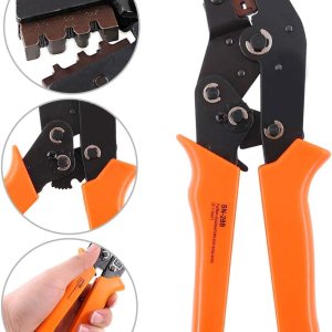 Glarks SN-28B Terminal Profesional Pin Herramienta de prensado para 0.100 in 0.156 in 28-18AWG 0.1-1.0mm2 Glarks SN-28B Terminal Profesional Pin Herramienta de prensado para 0.100 in 0.156 in 28-18AWG 0.1-1.0mm2