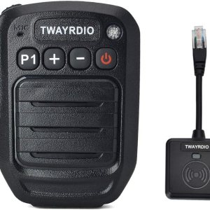 TWAYRDIO Altavoz de micrófono Bluetooth con transceptor móvil, micrófono inalámbrico para el hombro con adaptador Bluetooth para radio móvil Yaesu TWAYRDIO Altavoz de micrófono Bluetooth con transceptor móvil, micrófono inalámbrico para el hombro con adaptador Bluetooth para radio móvil Yaesu