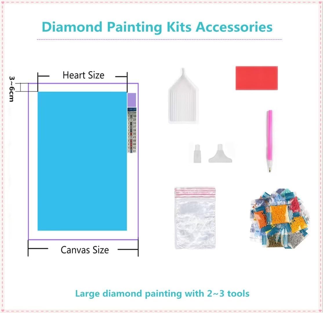 Pintura artística de diamantes zen, flor de pintura de diamante grande, kits de arte de diamantes 5D para adultos, kit de bordado de mosaico de