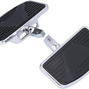 Juego de 2 piezas de suelo ajustable para motocicleta, reposapiés ancho, reposapiés de pasajero, apto para VTX1300 VTX1800 Juego de 2 piezas de suelo ajustable para motocicleta, reposapiés ancho, reposapiés de pasajero, apto para VTX1300 VTX1800