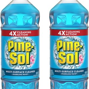 Pinesol All Purpose Cleaner Pine sol, Blue Sparkling Wave – 48 Fl Oz (Pack of 2) Pinesol All Purpose Cleaner Pine sol, Blue Sparkling Wave – 48 Fl Oz (Pack of 2)