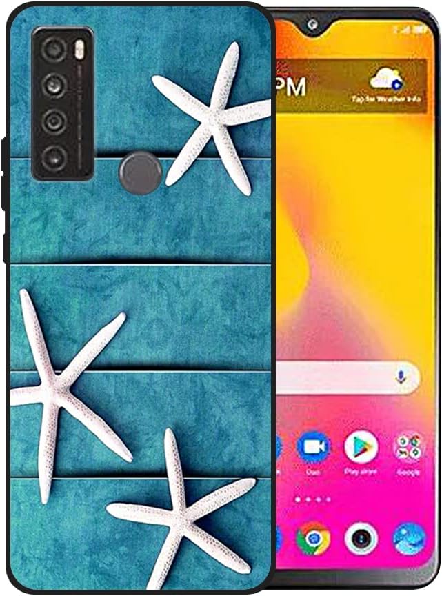 gaoyanxiang Funda impresa para TCL 30 XL 30XL T701DL Cubierta suave del teléfono de TPU (tcl-30xl-725)