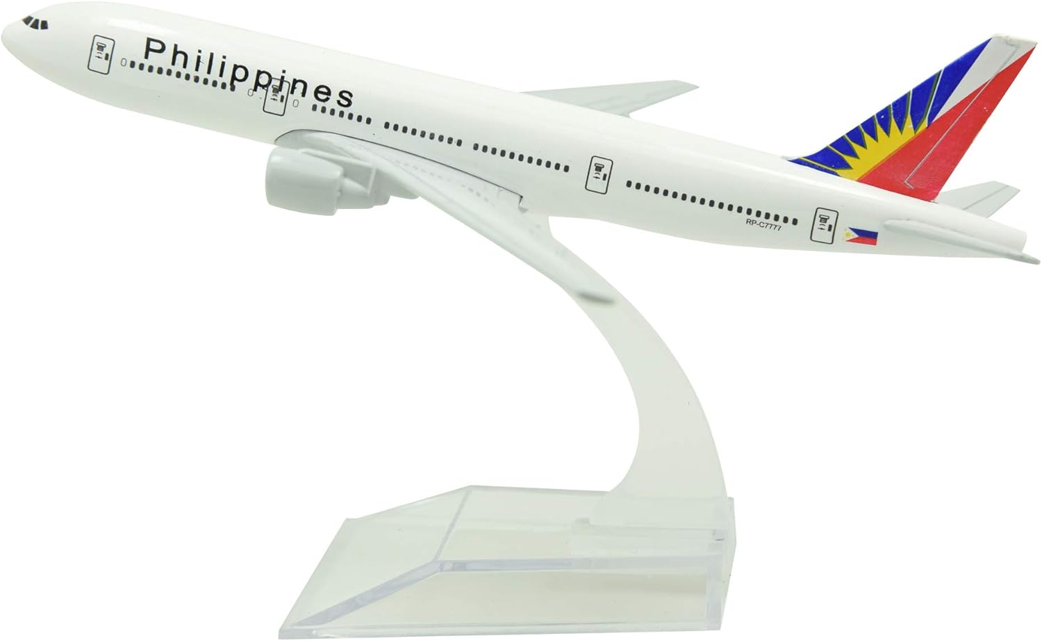 TANG DYNASTY (TM 1400 6.3 in B777 Philippine Airlines Metal Avión Modelo Avión Modelo de Avión de Juguete