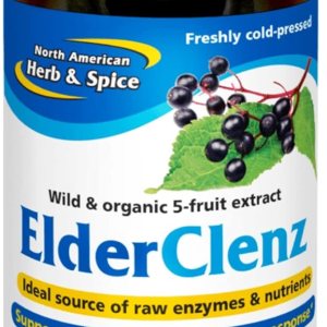 North American Herb & Spice ElderClenz – 8 fl oz – Sin OMG, sin gluten – 48 porciones North American Herb & Spice ElderClenz – 8 fl oz – Sin OMG, sin gluten – 48 porciones