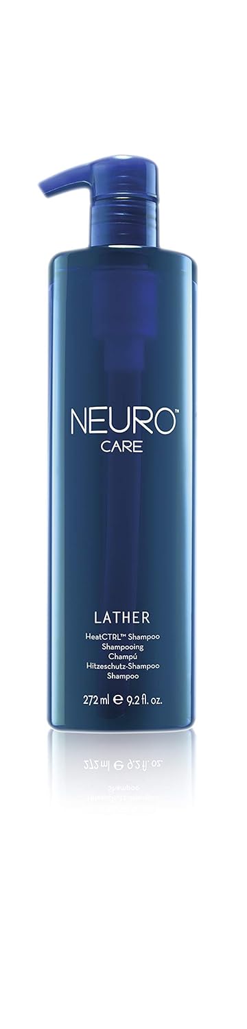 Paul Mitchell Neuro Lather HeatCTRL Champú, cuidado del calor para todo tipo de cabello