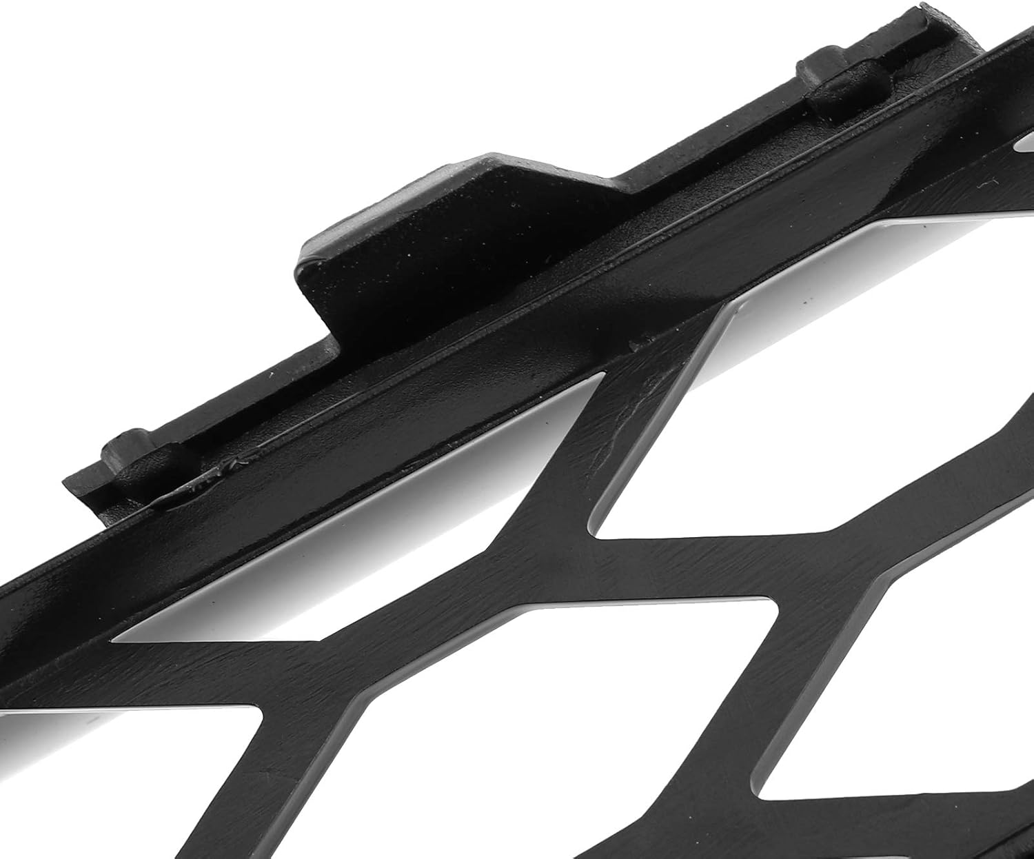 Fydun – Cubierta para rejilla de luz antiniebla de automóvil, par de panales de ABS negro brillante, rejilla de luz antiniebla, rejilla de