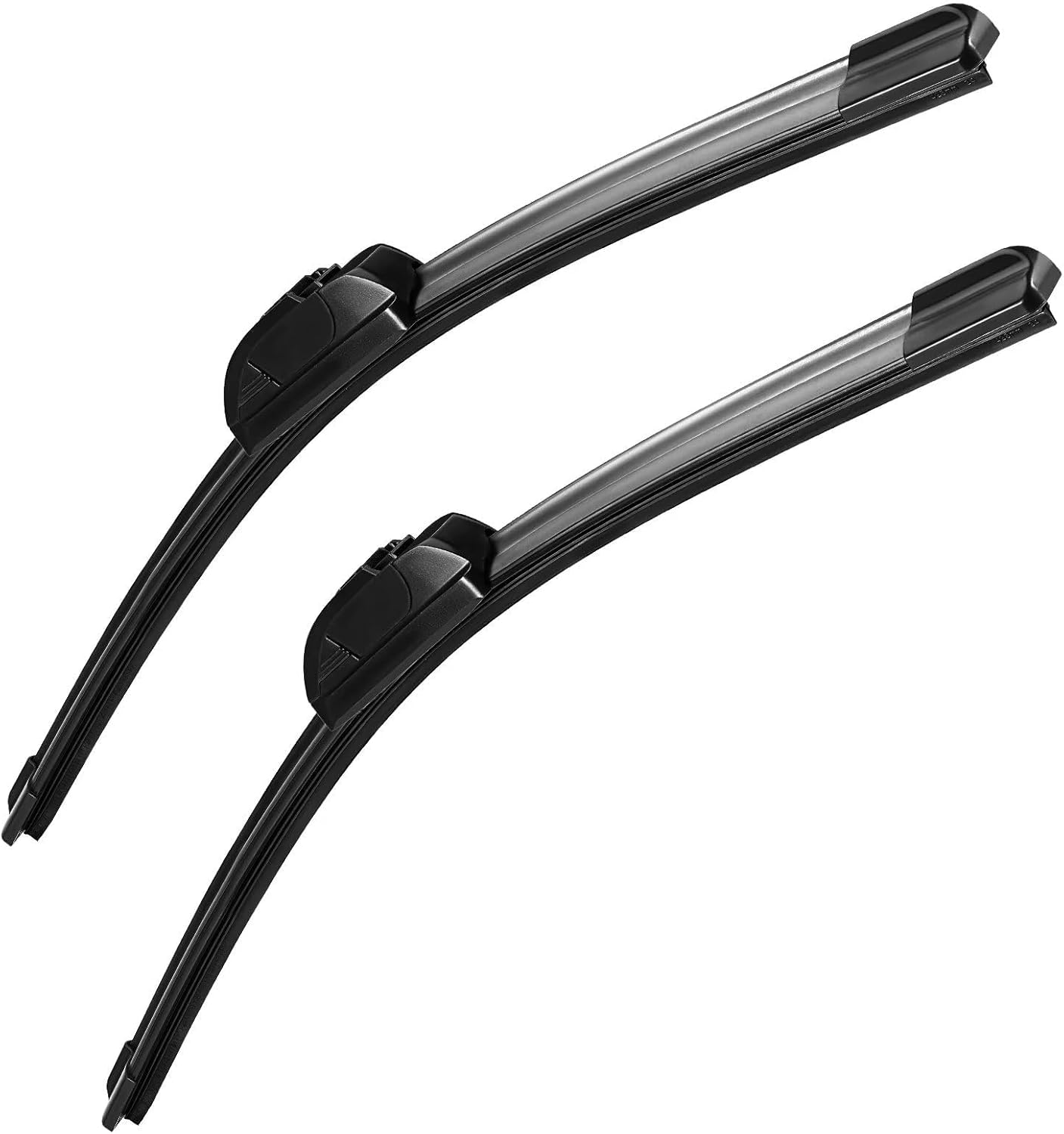 Paquete de 2 limpiaparabrisas delantero de repuesto para Jeep Liberty 2012-2002 DODGE Nitro 2011-2007 SUZUKI Grand Vitara 2013-1999, 2 unidades