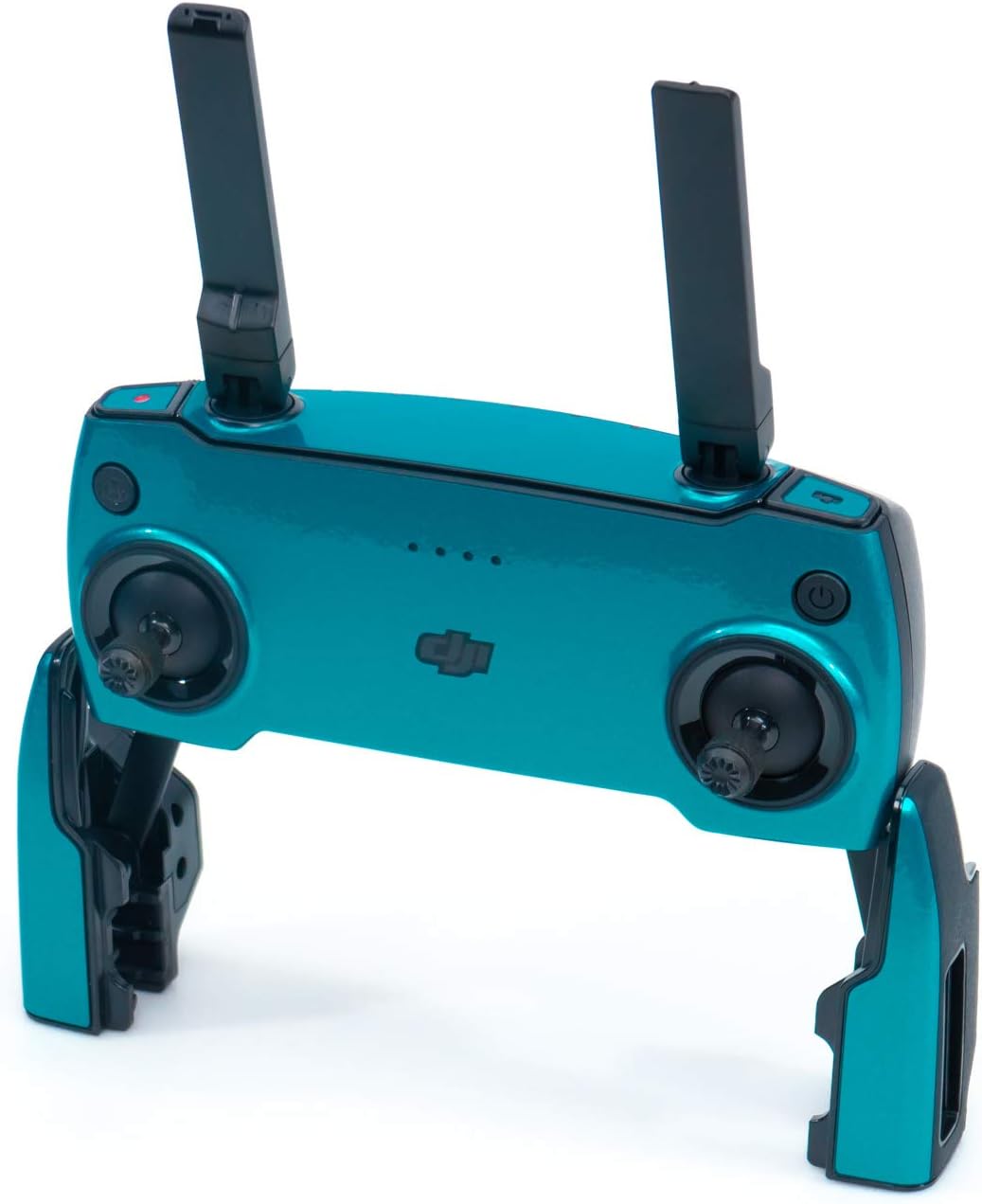 Wrapgrade Skin compatible con DJI Mavic Mini  Mando a distancia (azul caribeño)