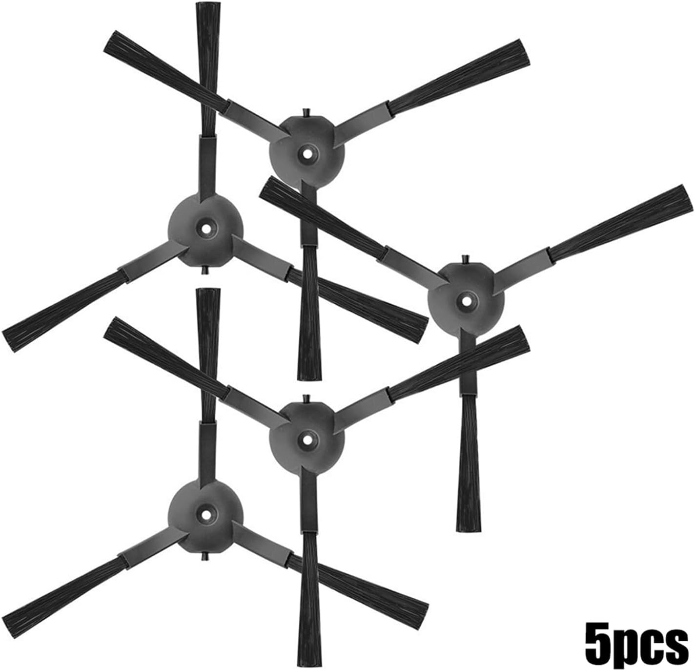 Paquete de 5 cepillos laterales compatibles con 360. S10 X100 MAX robot aspirador barrido robot aspirador accesorios repuesto repuesto