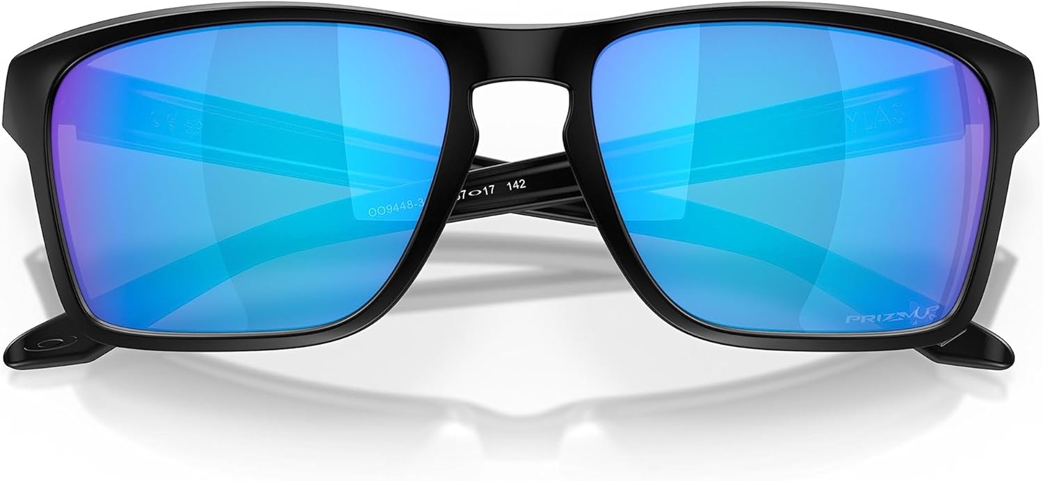 Oakley Gafas de sol OO 9448 944834 Sylas Matte Black Prizm Sapphi, Sylas Prizm Sapphi Negro Mate