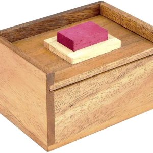 Logica Puzzles Art. Piedra Roja Oculta – Rompecabezas 3D en madera fina – 2 rompecabezas en 1 – Colección Leonardo da Vinci – Rompecabezas mental Logica Puzzles Art. Piedra Roja Oculta – Rompecabezas 3D en madera fina – 2 rompecabezas en 1 – Colección Leonardo da Vinci – Rompecabezas mental