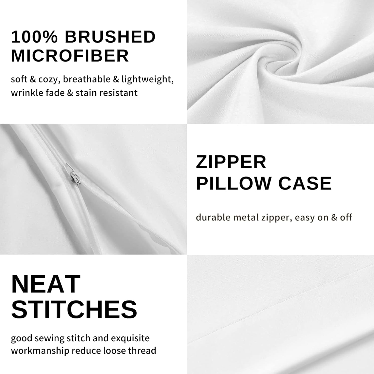 zcsm Wildflower Sábanas tamaño Queen  Sábanas botánicas de microfibra suave con bolsillo profundo y sábanas estampadas sin arrugas, 4 piezas (1