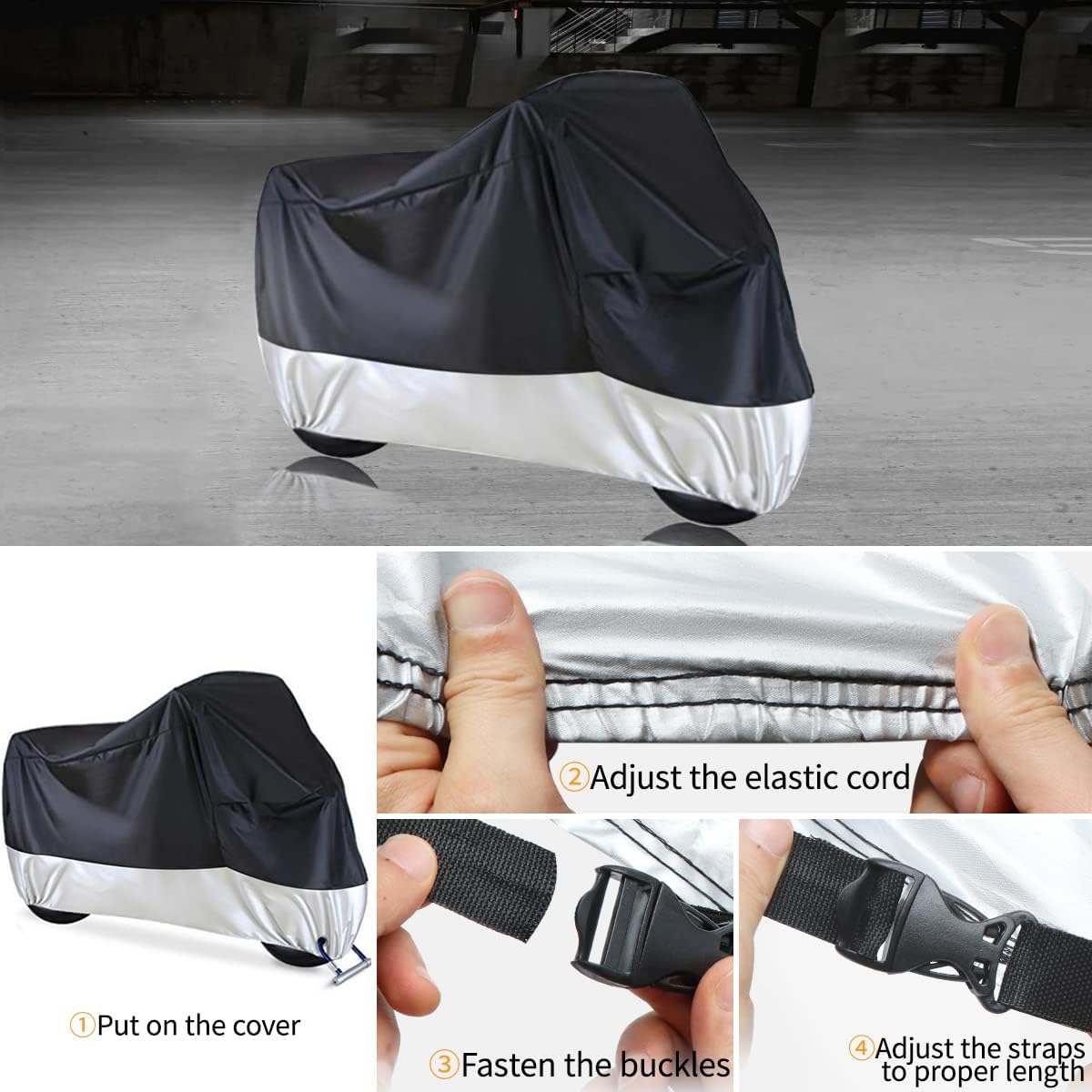 Funda para motocicleta para todas las estaciones, para Sur Ron Ultra Bee, impermeable, protección solar al aire libre, cubierta duradera con bolsa