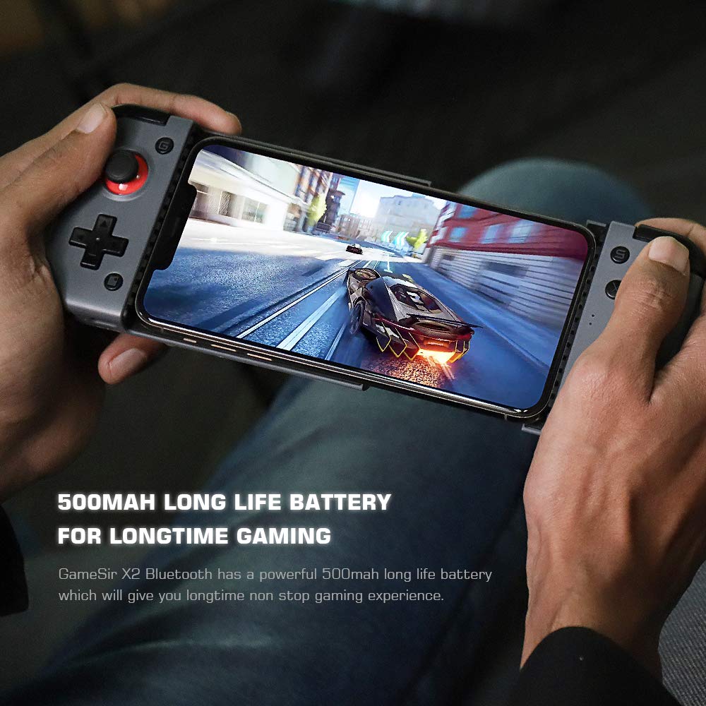 GameSir X2 Bluetooth Mobile Game Controller, Bluetooth 5.0 Support AndroidiOS iPhone Xbox Cloud Gaming, Google Stadia, GeForce Now, MFi Apple Arcade