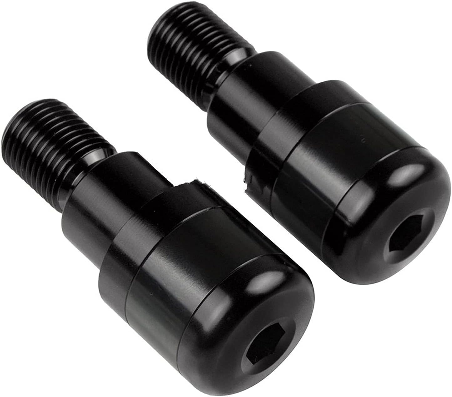 Puños de manillar de motocicleta con contrapeso protector de caída deslizante para Yamaha FZ1 FZS1000 FAZER FZ6  FAZERR XJR 1200 1300 XJ6 Diversion