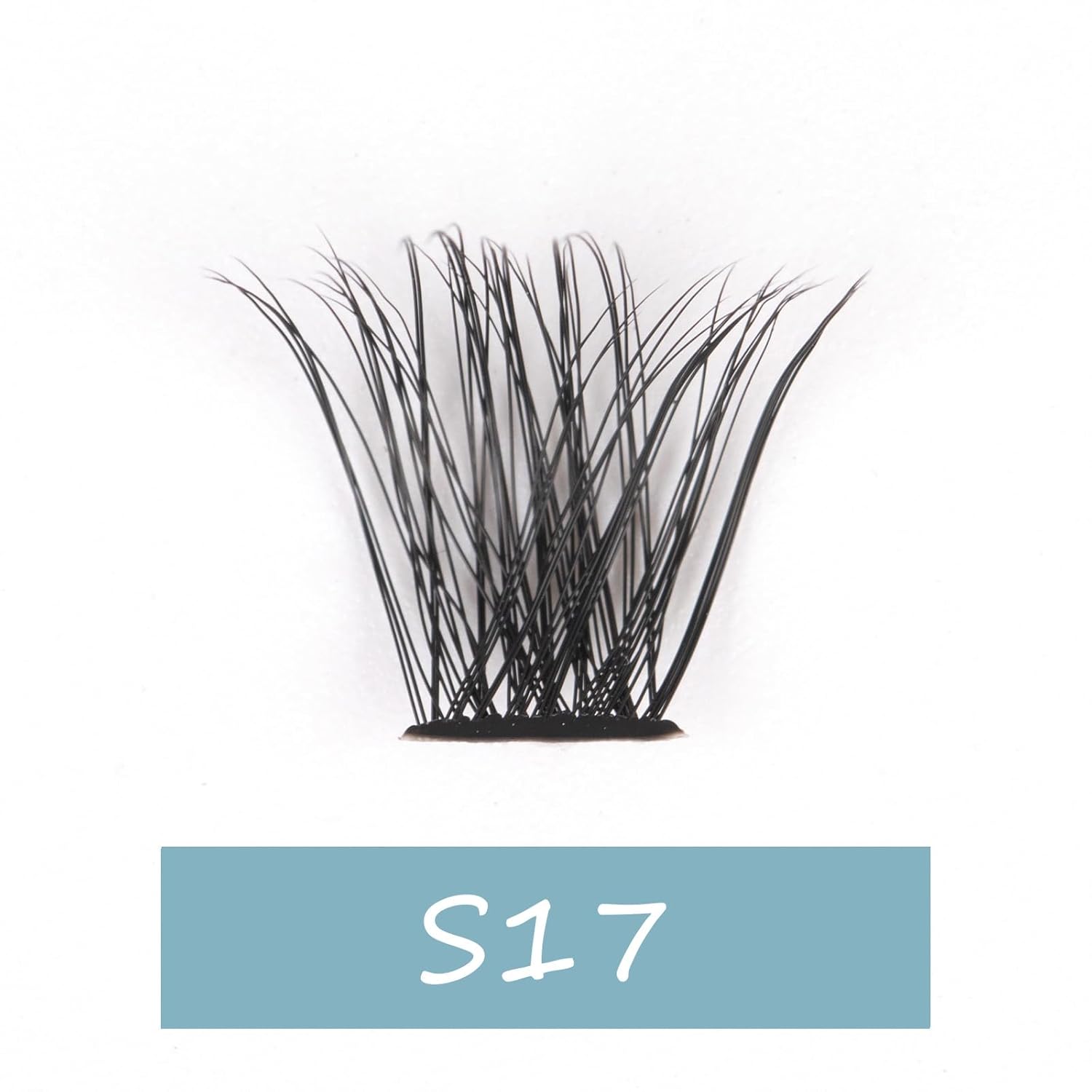 SISILILY Extensiones de pestañas individuales en racimo, 72 unidades, rizo C D, mega volumen, extensiones de pestañas naturales, fáciles de aplicar