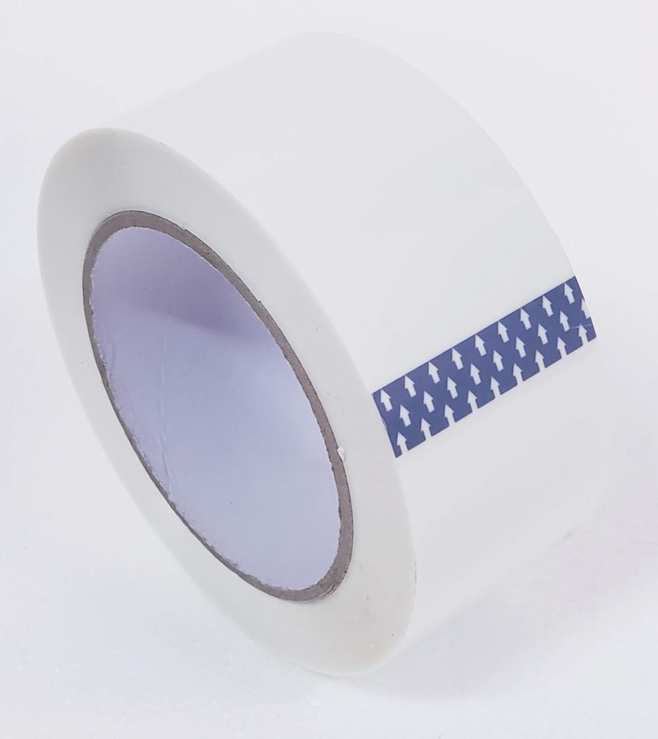Cinta de embalaje de cinta de sellado de cartón blanco, cinta móvil de 2 x 110 yardas, 2.0 mil de grosor, resistente (1 rollo)