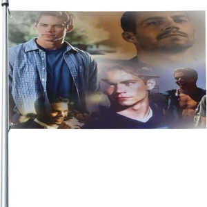 Paul Movie Walker – Banderas impresas de 3 x 5 pies, colores vibrantes, decoración para interiores y exteriores, bandera de casa, fiesta de jardín Paul Movie Walker – Banderas impresas de 3 x 5 pies, colores vibrantes, decoración para interiores y exteriores, bandera de casa, fiesta de jardín