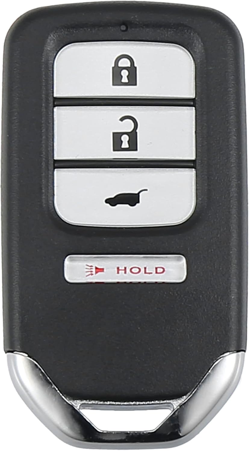 X AUTOHAUX Llave de repuesto para automóvil de 4 botones sin llave, control remoto, control remoto de proximidad, ACJ932HK1210A para Honda CR-V